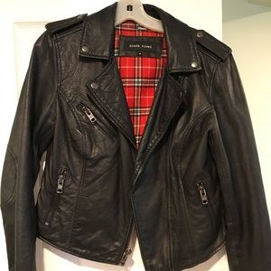 Black Rivet Women’s Black Leather Moro Jacket
